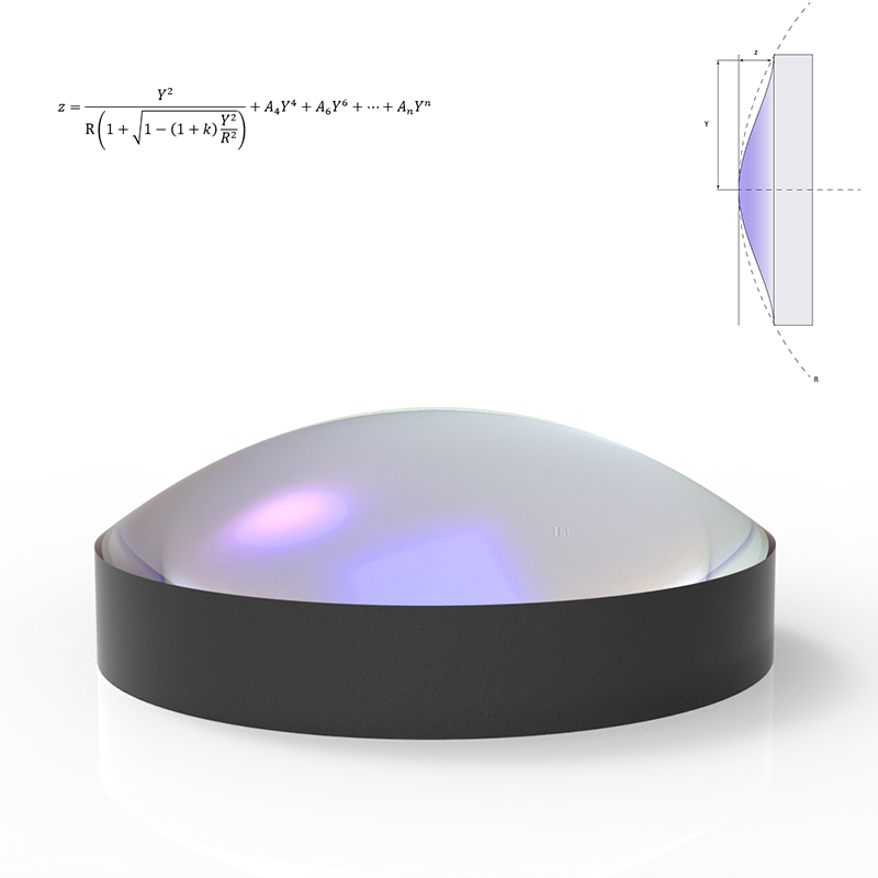 氟化钙非球面透镜 